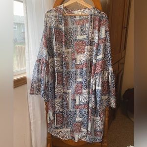 flowy kimono covering